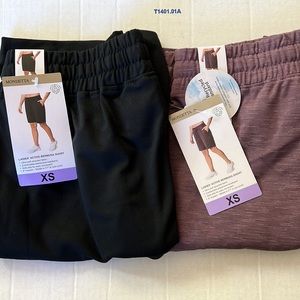 2 Pairs-New Mondetta Ladies' Performance Bermuda Short